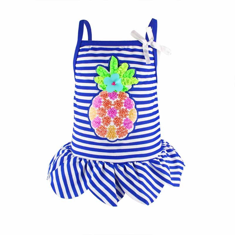Estamico Kids Tankini Little Girls' Swimsuit Bathing Suit Swimwear Pineapple